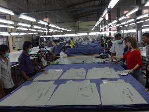 Assessment on existing Mini Marking procedure of the factory to provide suggested improvement to reduce fabric waste  at Golden Jasmine