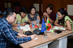 SMART Myanmar first social compliance academy - kick off workshop participants