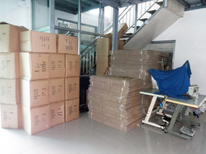 Export cartons collected